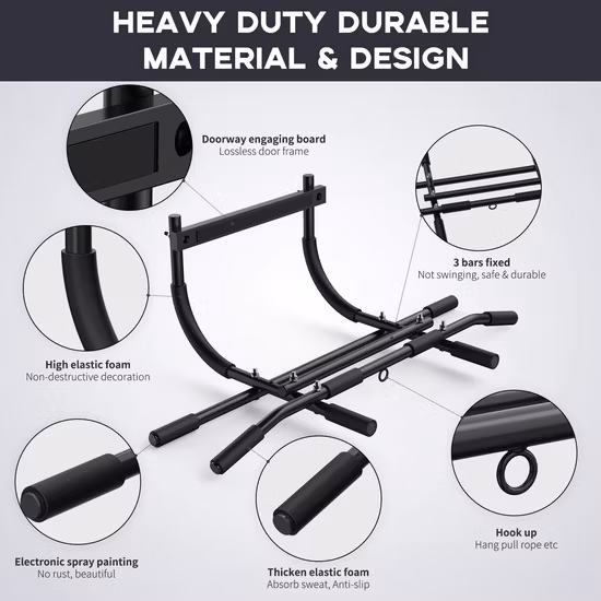 OEM-тренажерный зал для тяжелых условий эксплуатации, тренажер для подтягивания, перекладина для подтягивания